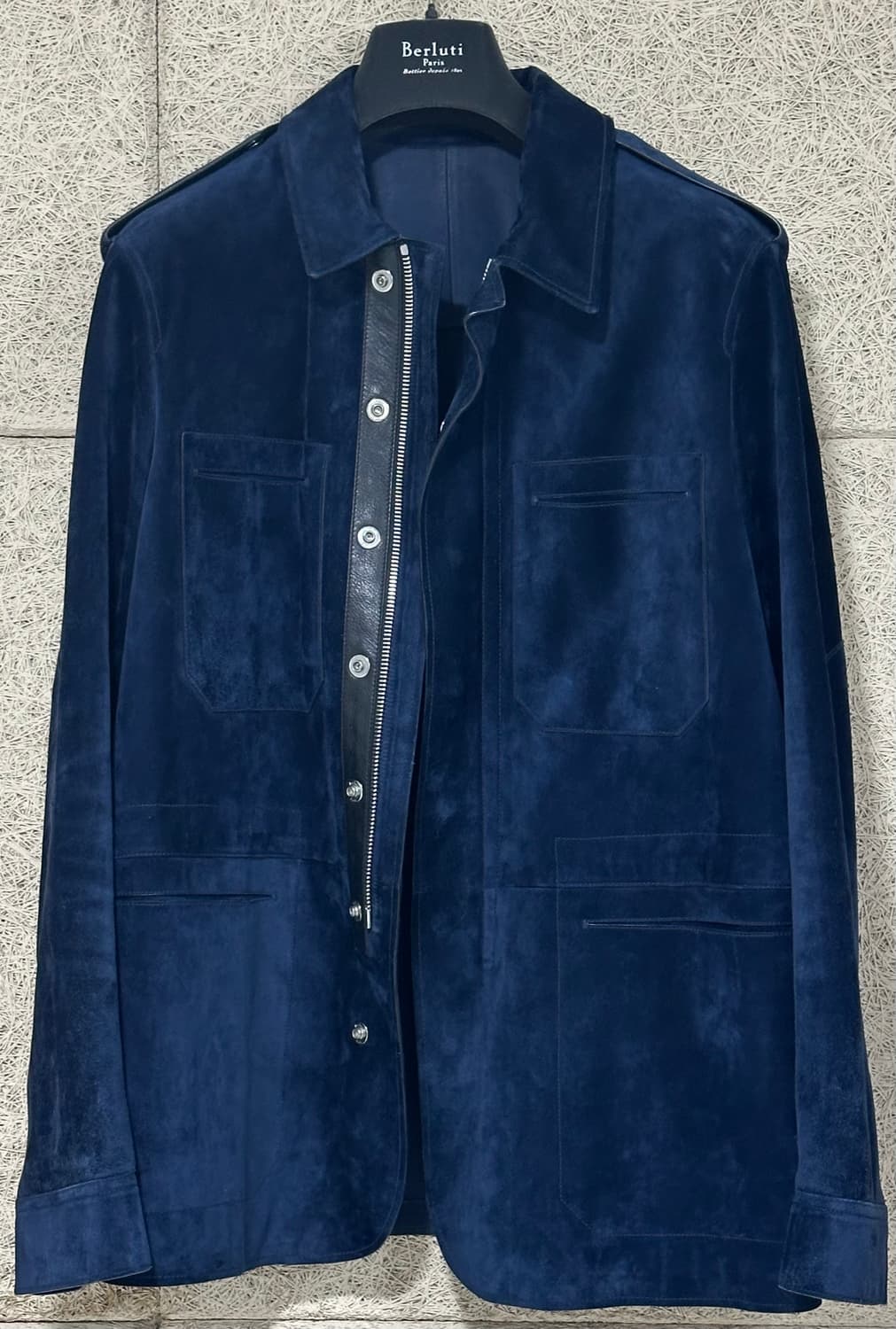 벨루티 필드자켓 스웨이드 내피 송아지 가죽 자켓 상품이미지3