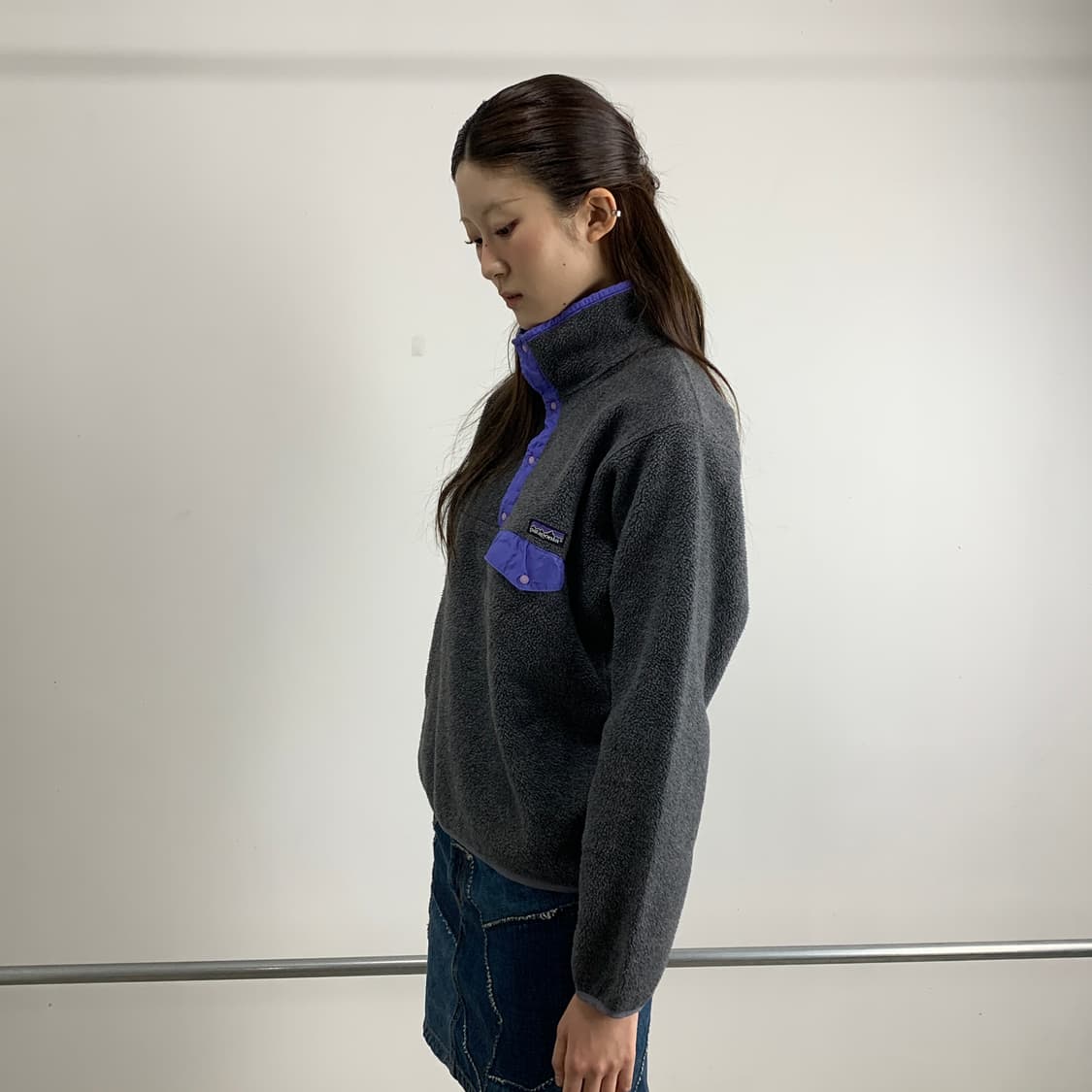 90s 파타고니아 신칠라 스냅 플리스 상품이미지5