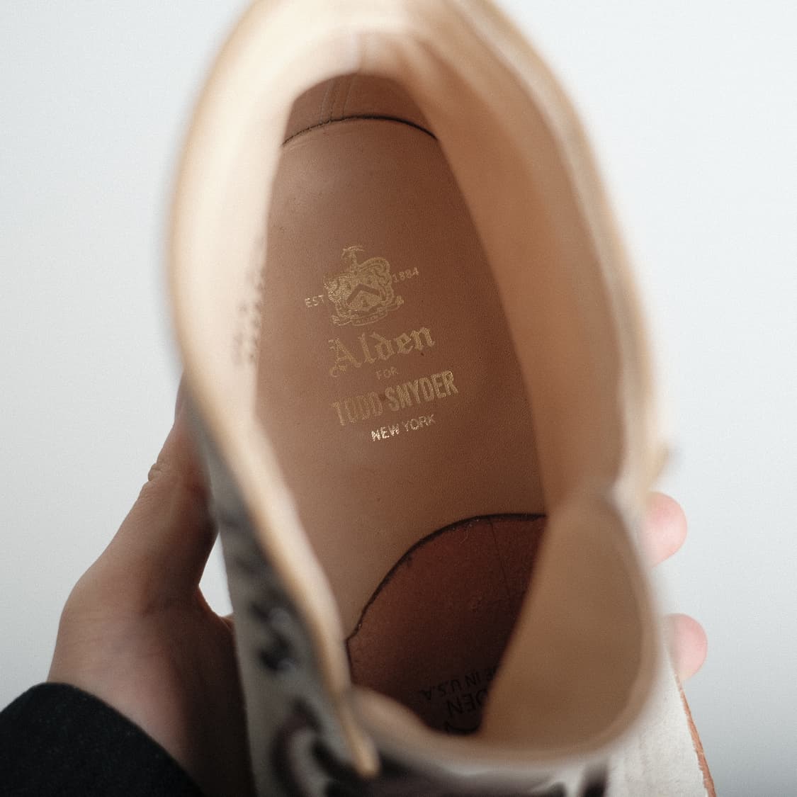 알든 별주모델 밀크셰이크 스웨이드 인디부츠 8D(260-265) 상품이미지9