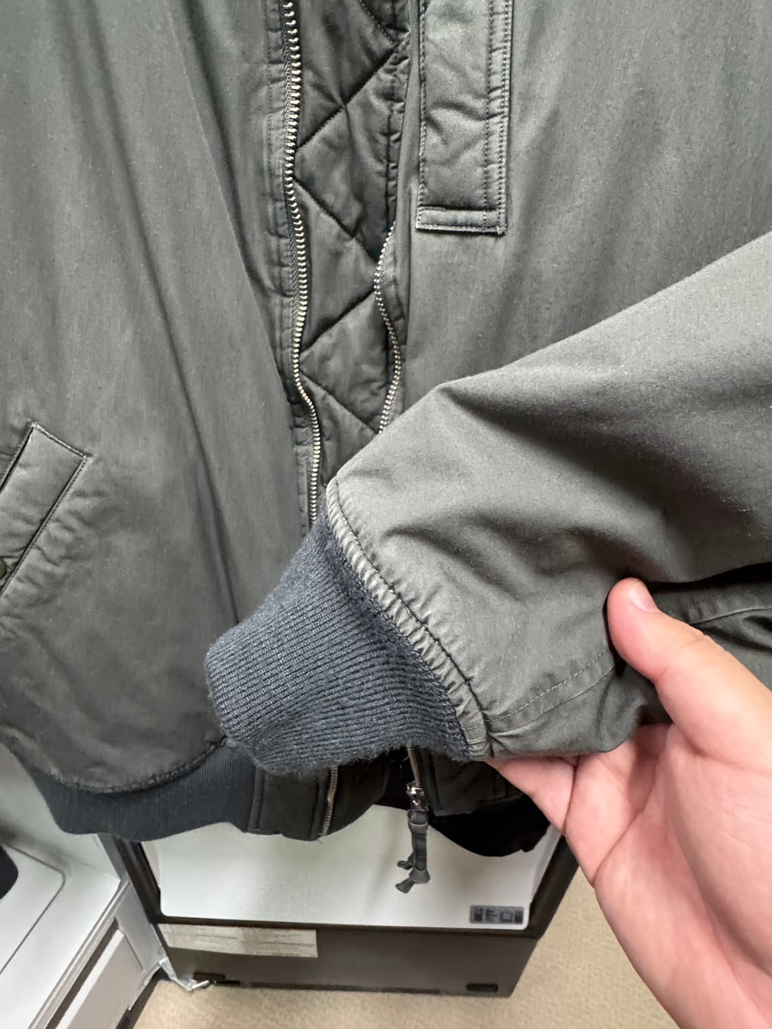 (M) 나나미카 인슐레이션 바시티 모스그린 상품이미지6