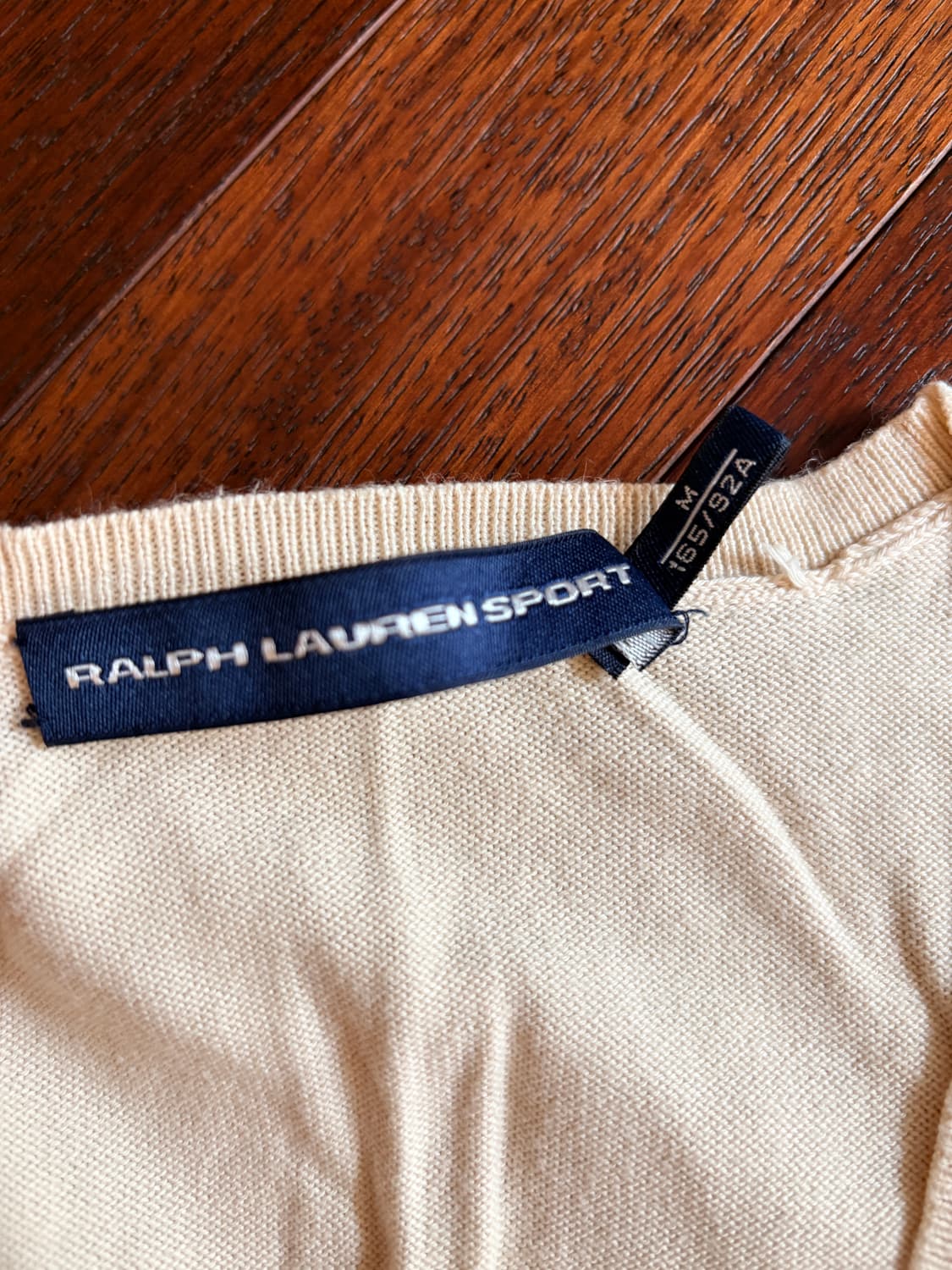 랄프로렌스포츠 여성 브이넥 니트 상품이미지3