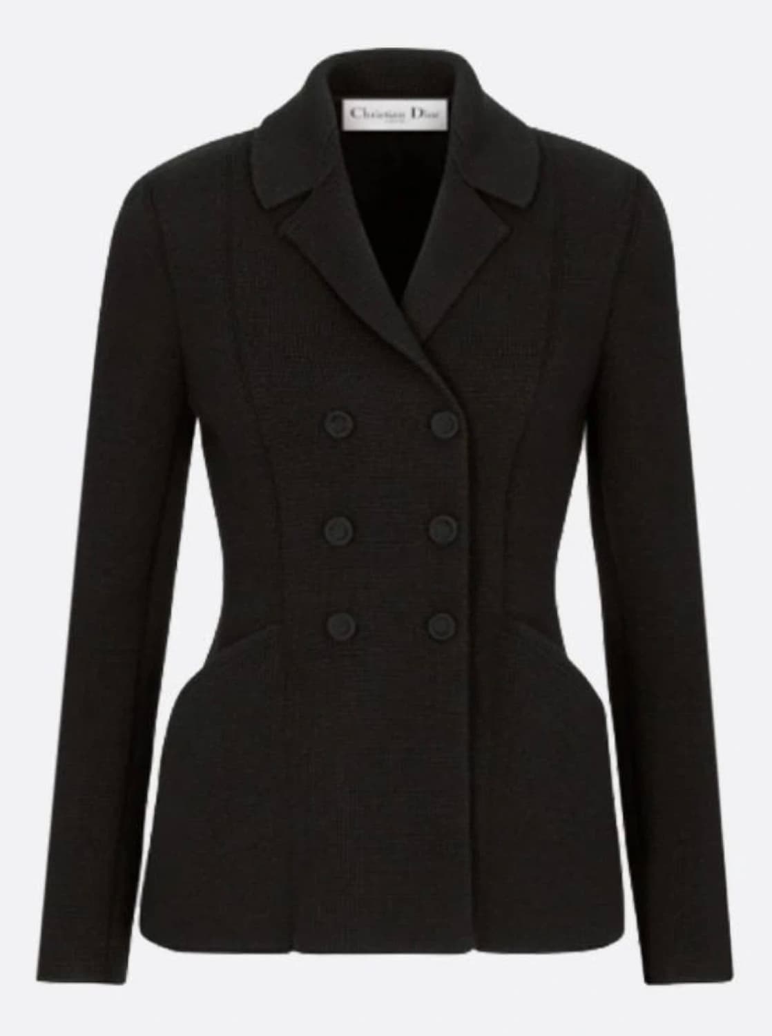 Christian Dior 블랙 더블 자켓 36 상품이미지3