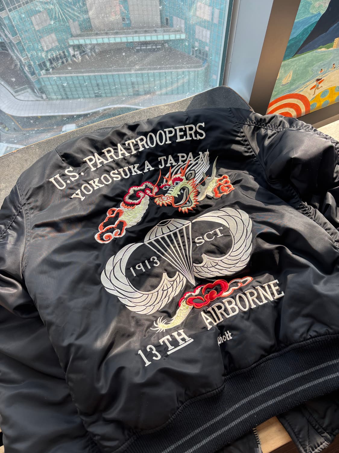 Schott 수베니어 ma-1 자켓 상품이미지6