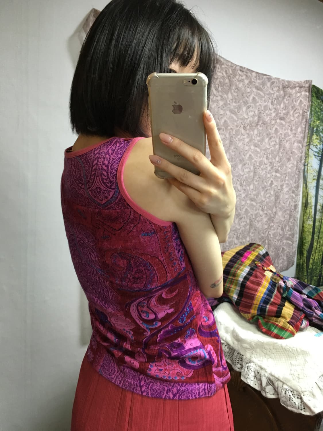 무지개 후드 상의 상품이미지5