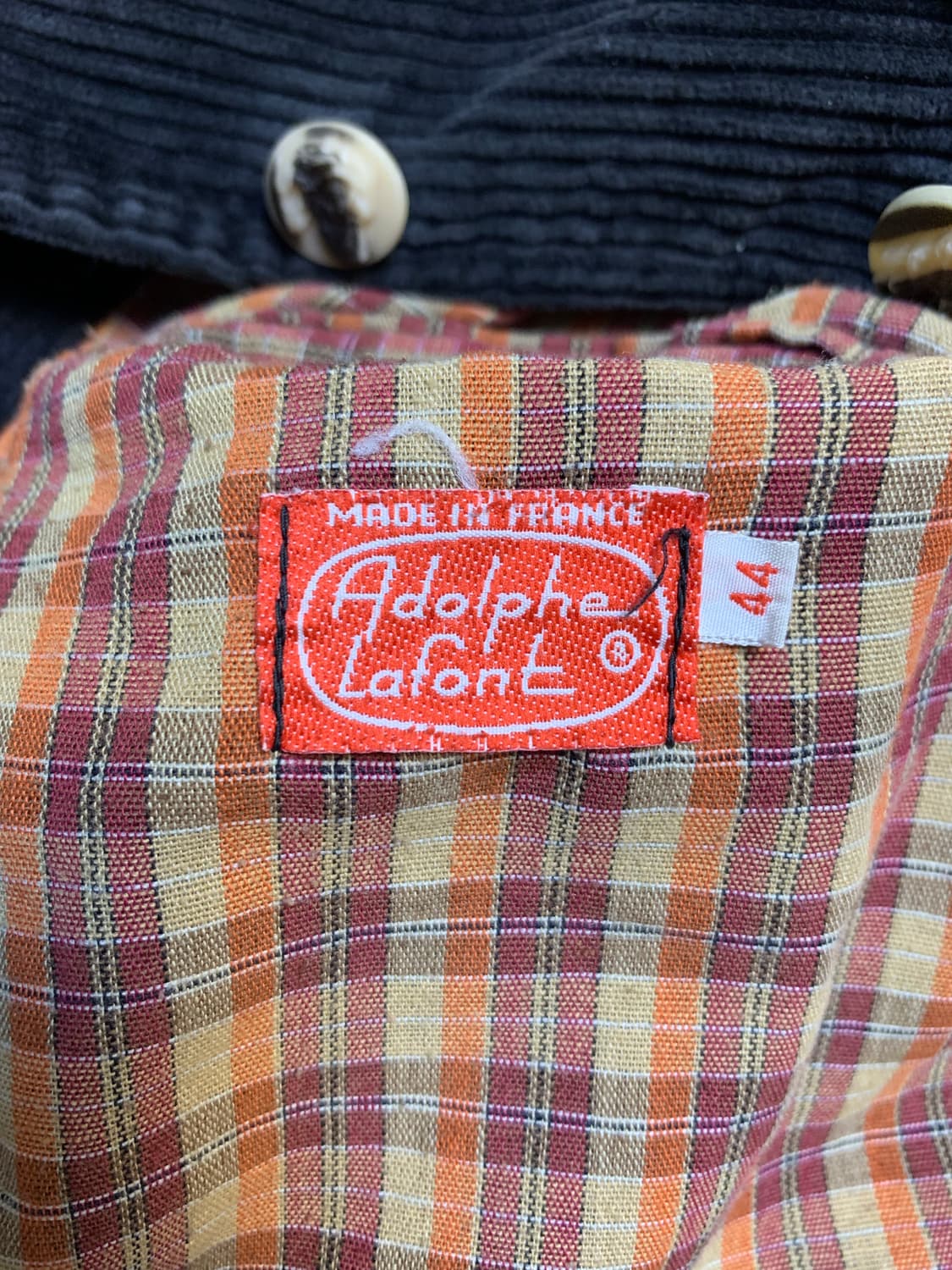 [44]60's Adolphe Lafont 코듀로이 헌팅자켓 상품이미지3