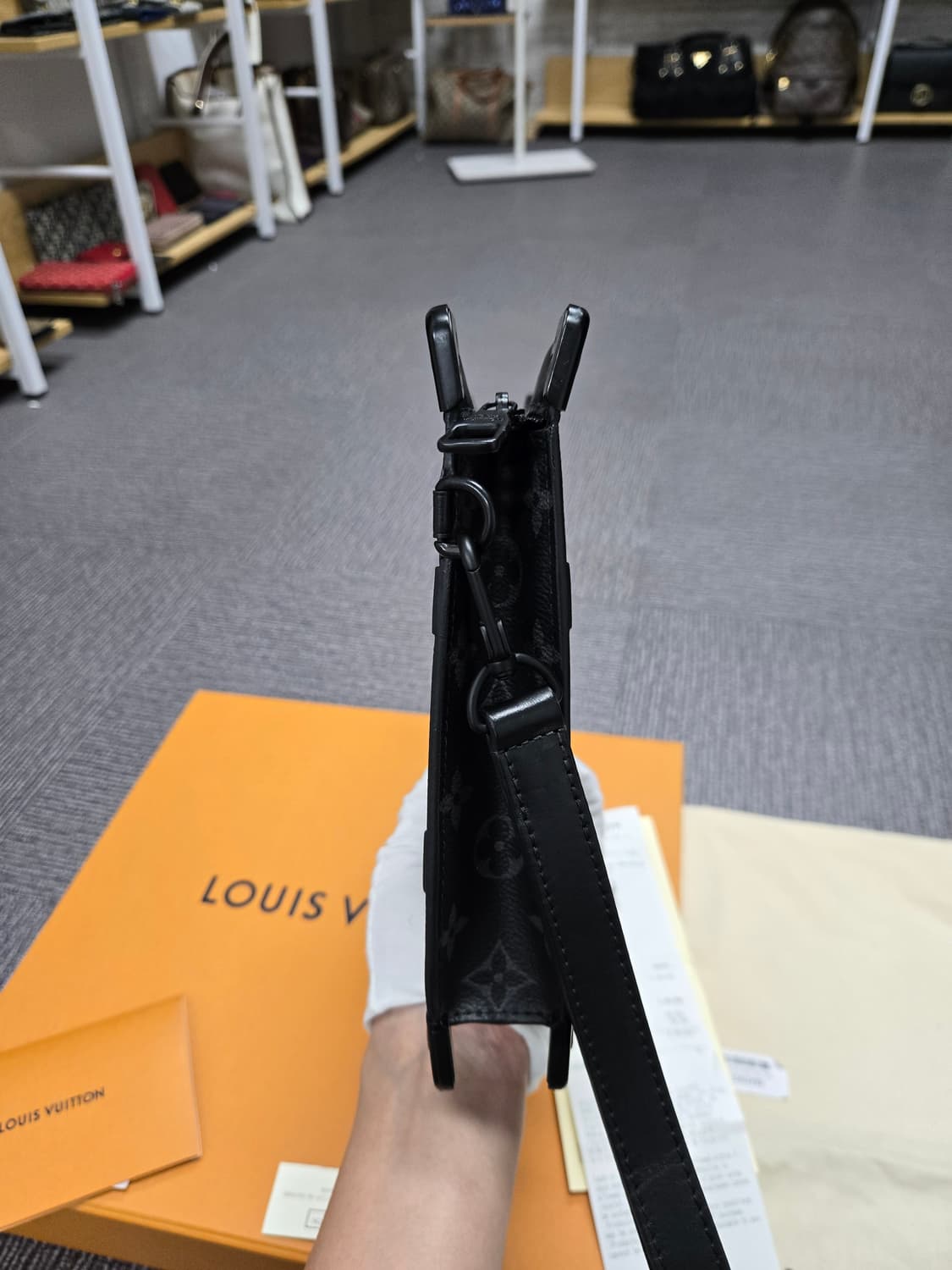 [특가][정품]루이비통 트렁크 클러치백 상품이미지4