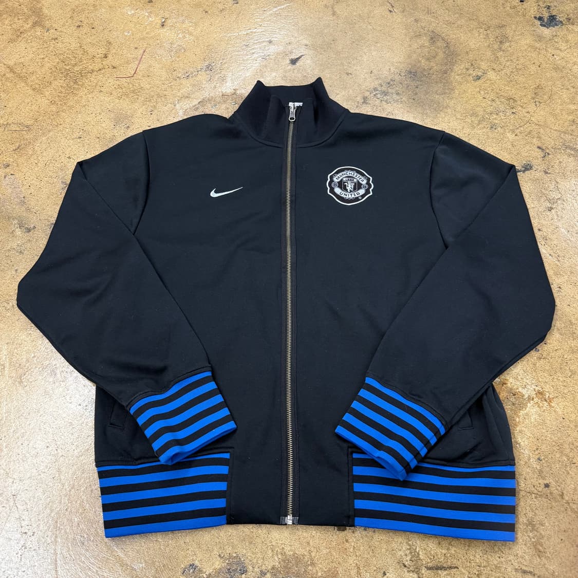 나이키 맨유 검파 블루 블랙 져지 트랙탑 상품이미지2