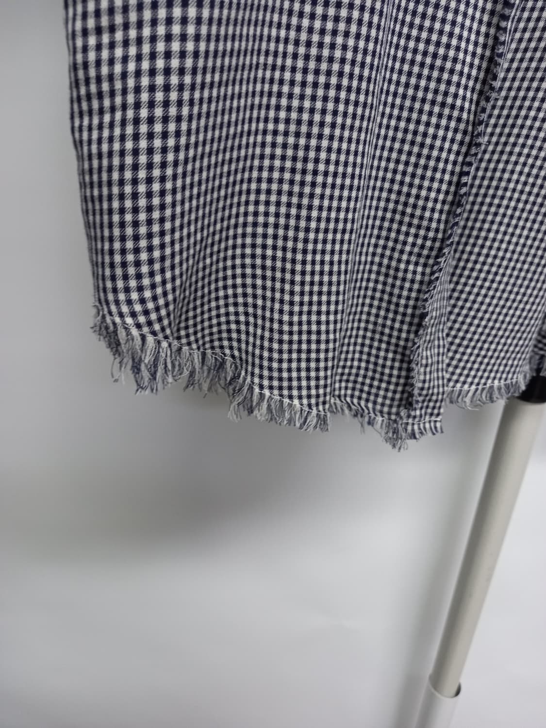 쿠플스 춘하추 체크 긴팔블라우스 44 55 상품이미지6