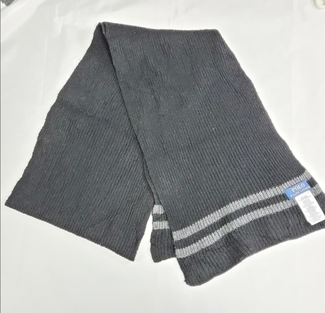 폴로 랄프로렌 블랙 머플러/목도리 상품이미지2