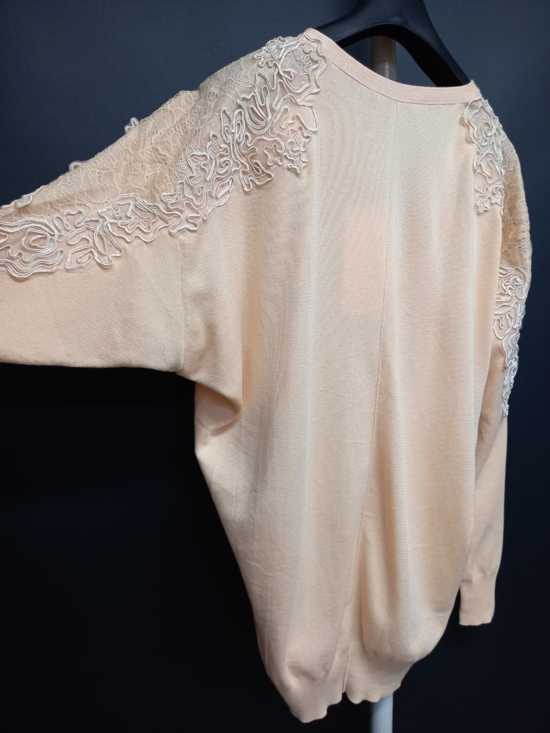 새 미샤 춘추 실크 면 가오리핏 니트 66 77 상품이미지8