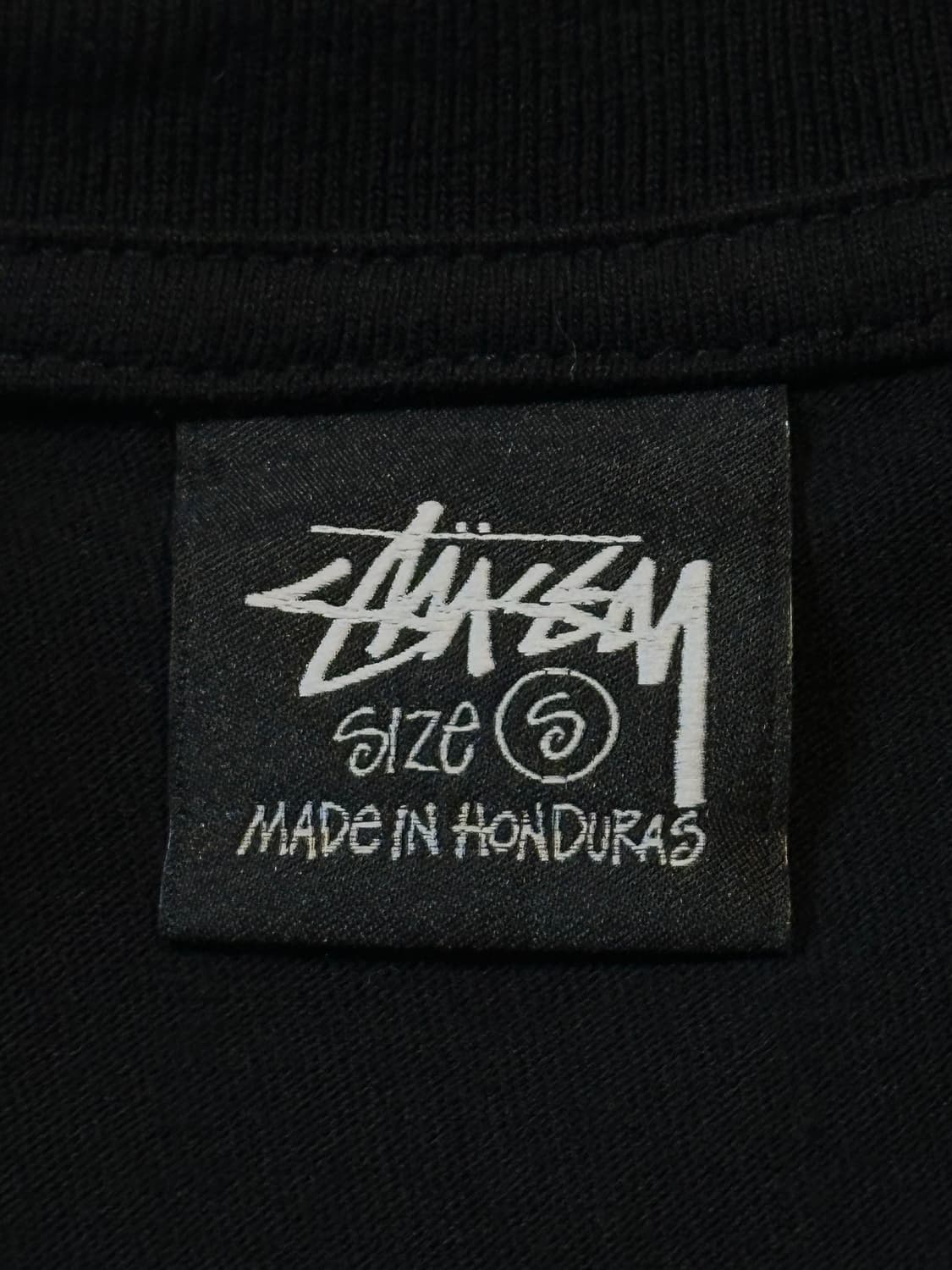 스투시 STUSSY 베이직 로고 반팔 티셔츠 블랙 상품이미지5