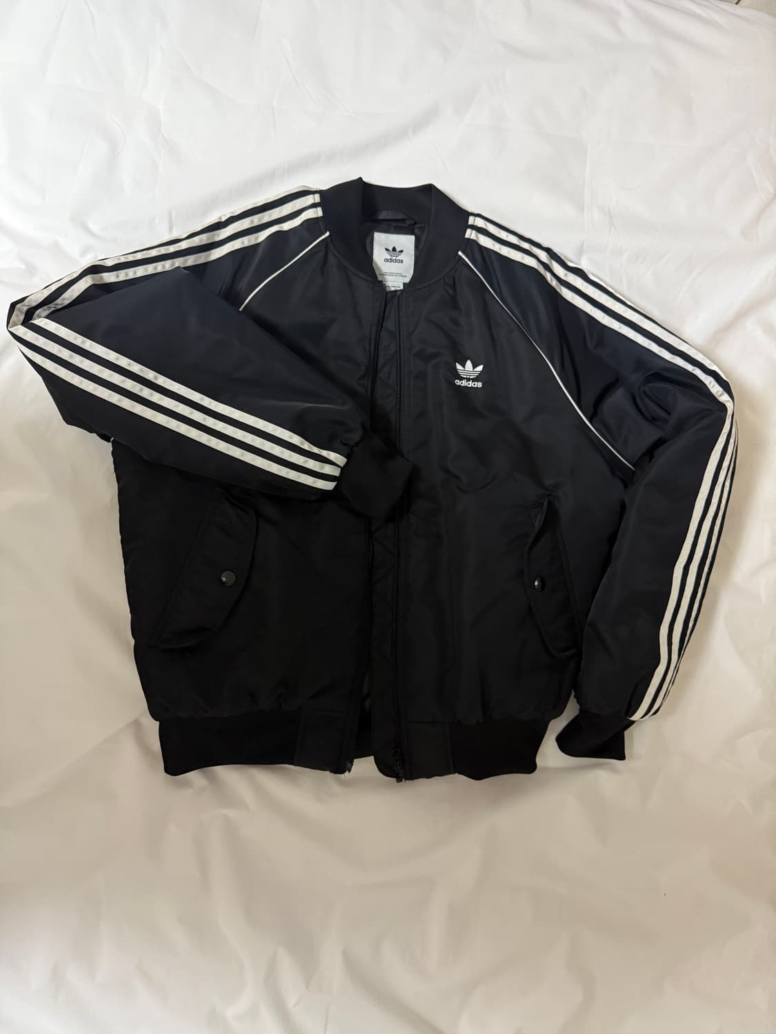 아디다스 퀼티드 봄버 자켓 (M) 상품이미지1