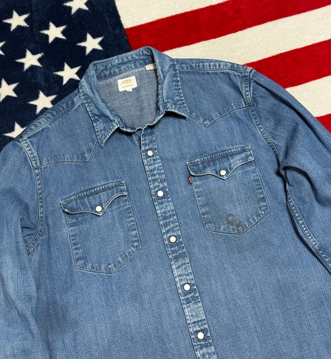 리바이스웨스턴셔츠 levis western shirt 빈티지웨스턴셔츠 상품이미지4