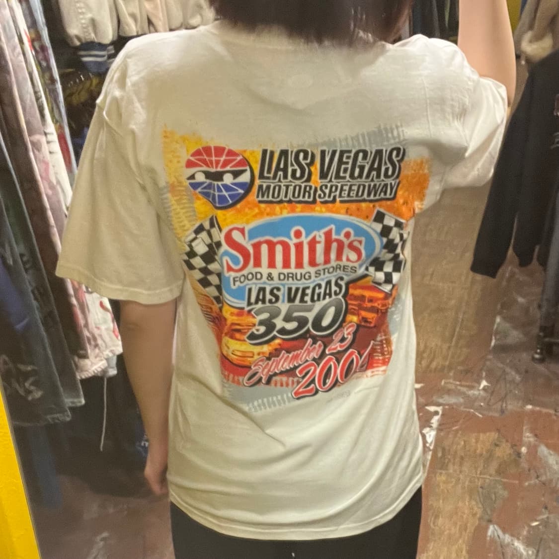 [HI] 빈티지 반팔 티셔츠 화이트 상품이미지5