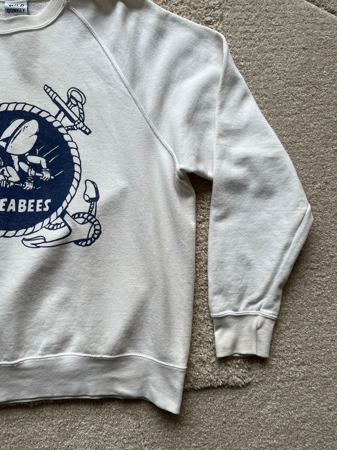 와일드동키 SEABEES 레글런 스웻셔츠 (100-103) 상품이미지4