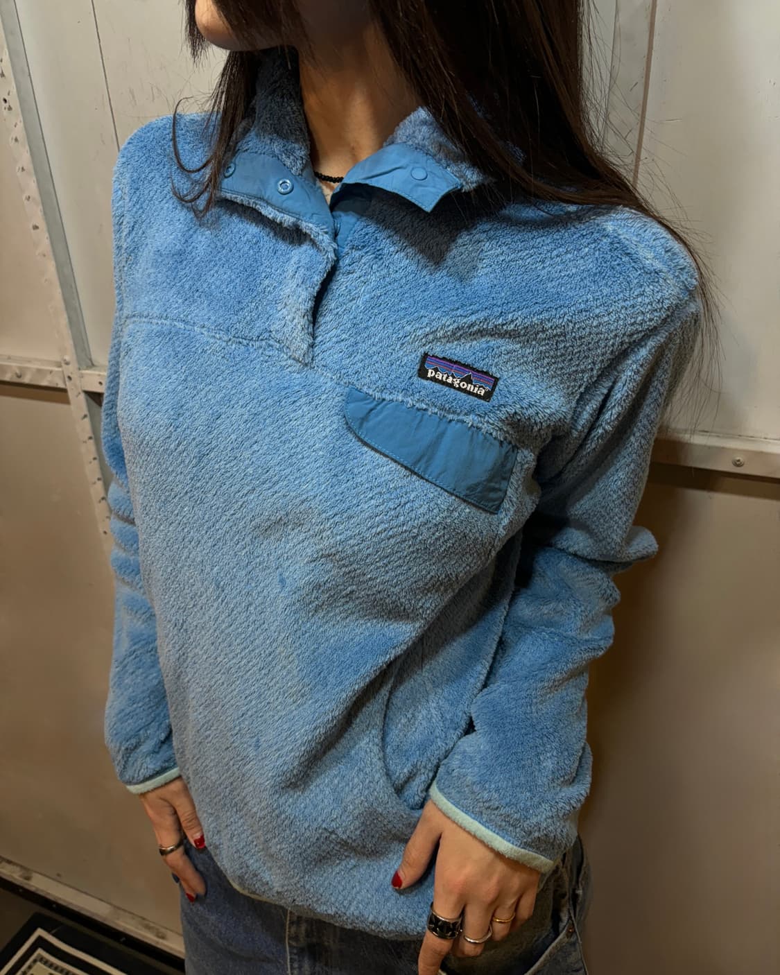 90s PATAGONIA synchilla gray fleece 상품이미지2