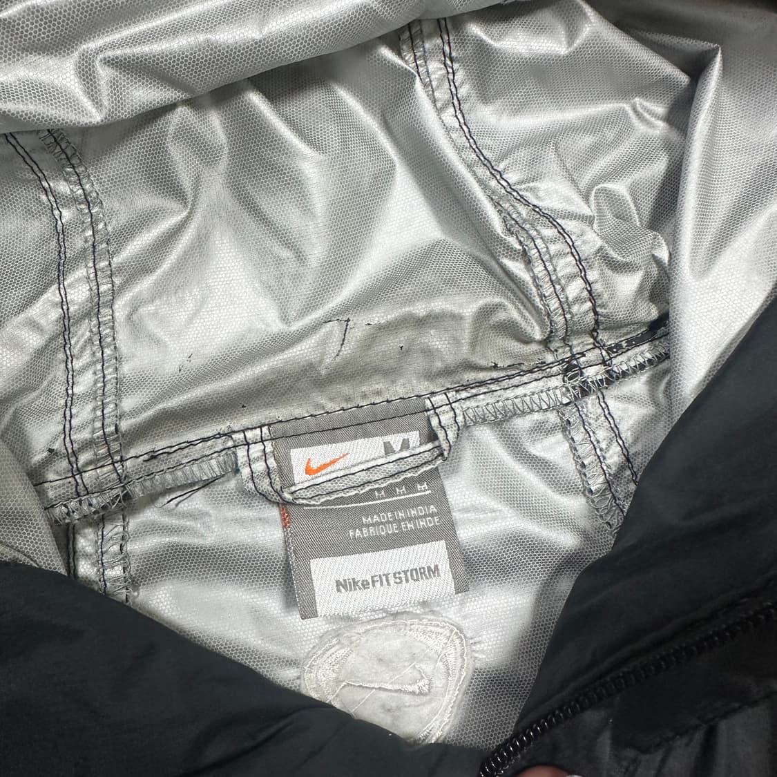 ✨ (바배) 나이키 08-09 맨유 AIG 블랙 바람막이  상품이미지6