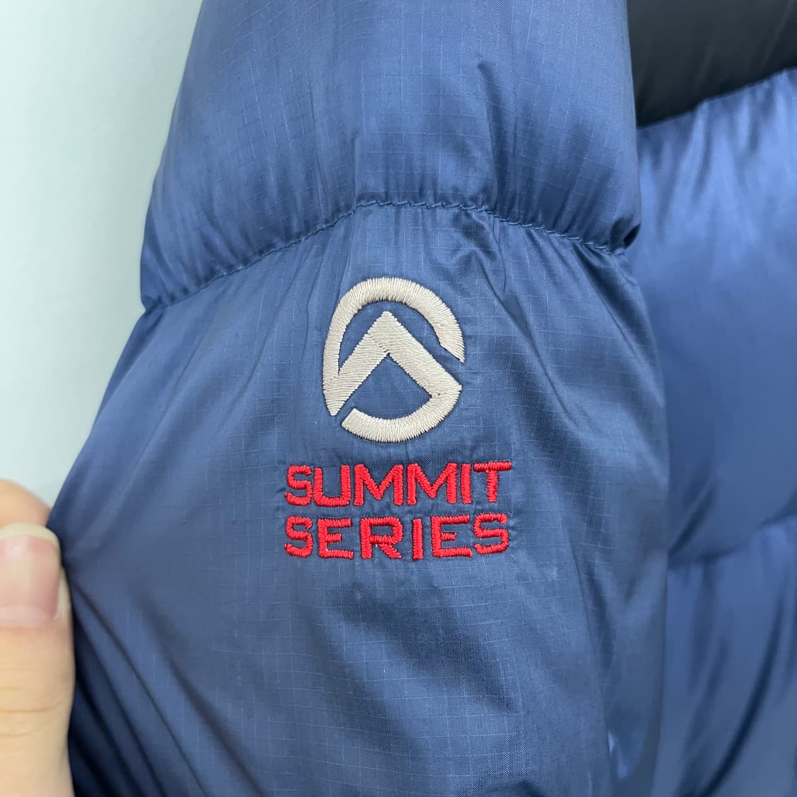 노스페이스 패딩 네이비/블랙 눕시 남L 상품이미지6