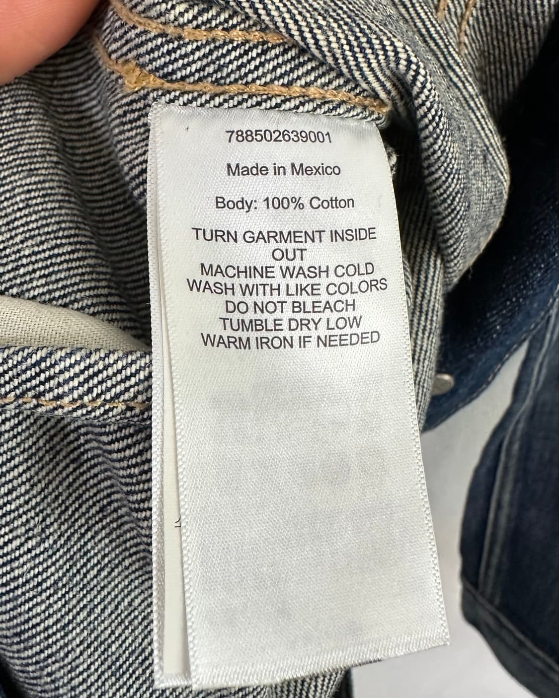 (WOMEN XS)DENIM&SUPPLY 데님 자켓-M2545 상품이미지5