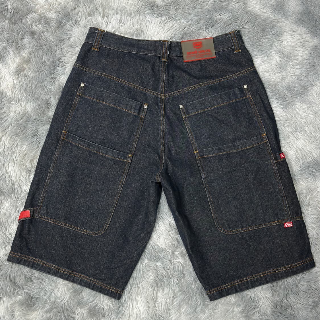 에코 언리미티드 오버핏 카펜더 데님 버뮤다팬츠 상품이미지3