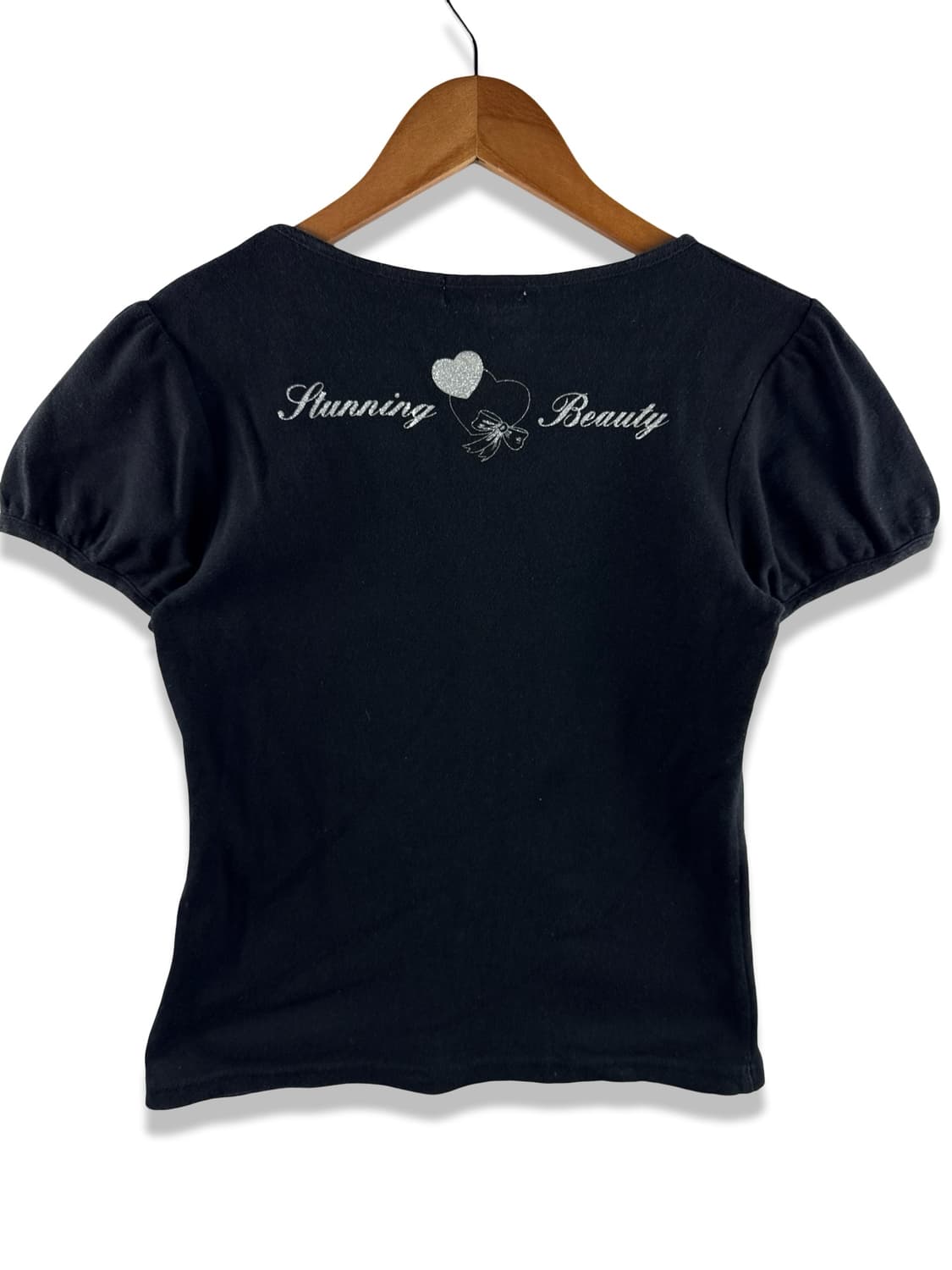 JPN 글리터 레터링 Y2K 반팔티3070 상품이미지2