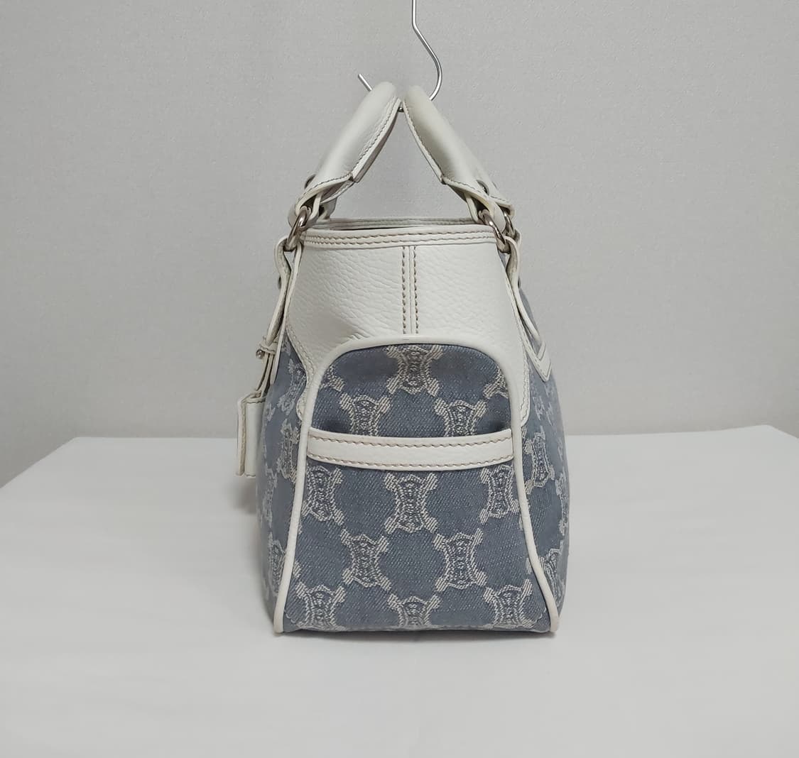 셀린느 데님 마카담 트리오페 부기백 토트백 (정품) 상품이미지7