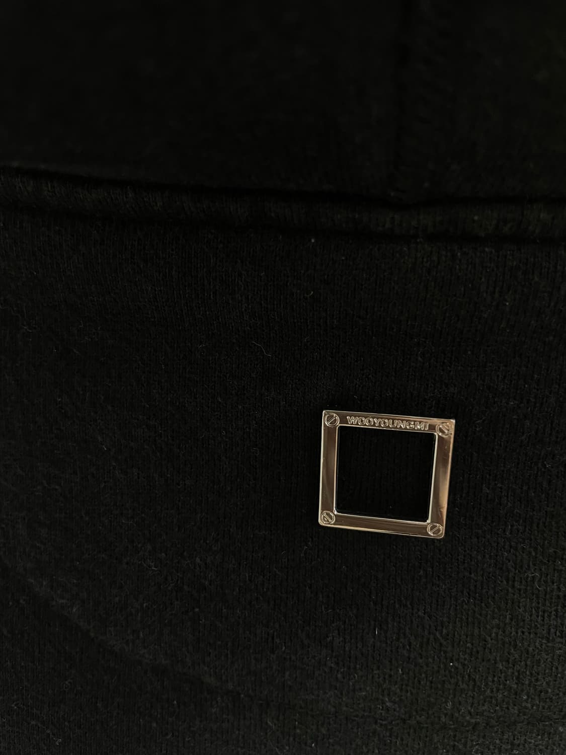 우영미 백로고 후드 티셔츠 [48] 상품이미지4