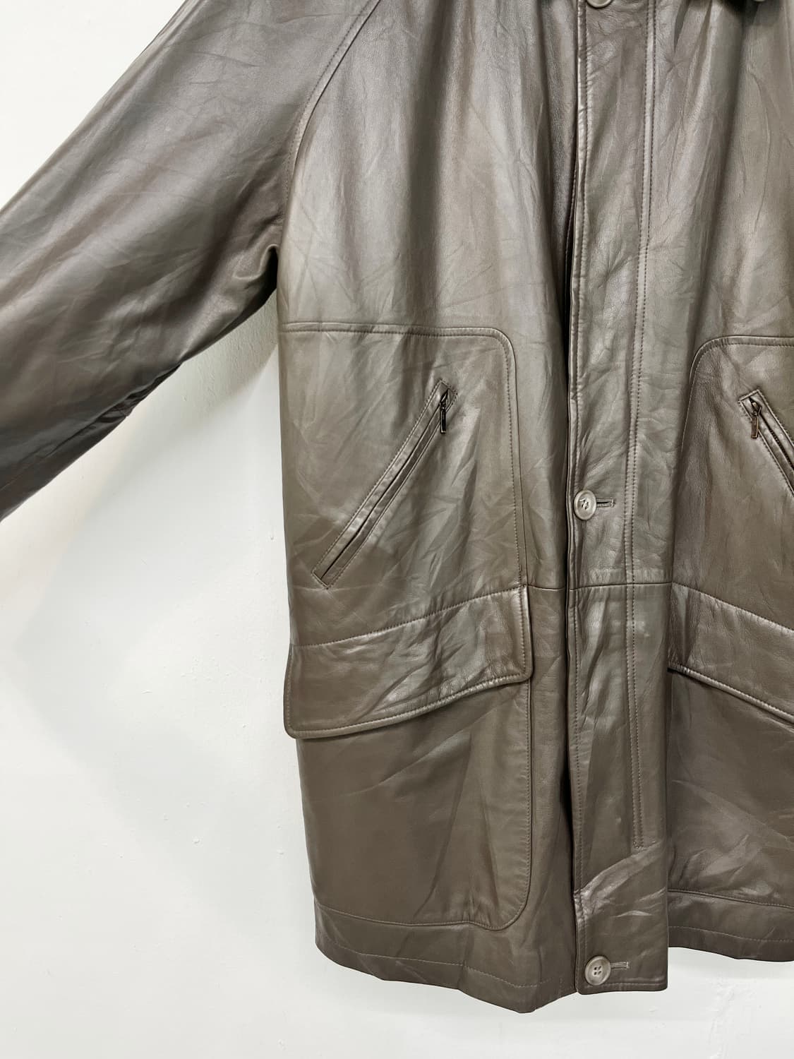  FREMITO 사파리 레더 자켓 상품이미지6