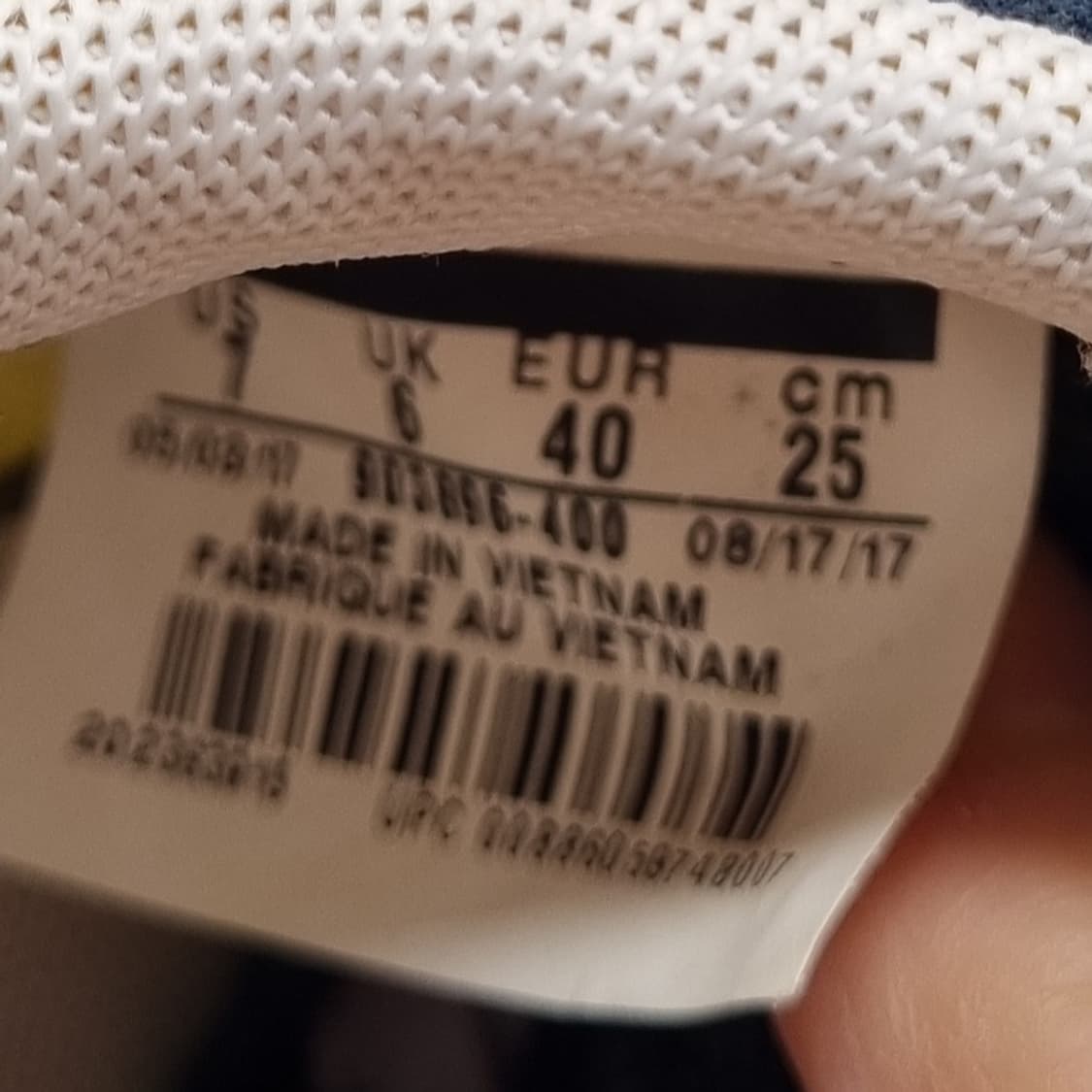 나이키 에어볼텍스 네이비 운동화250  상품이미지6