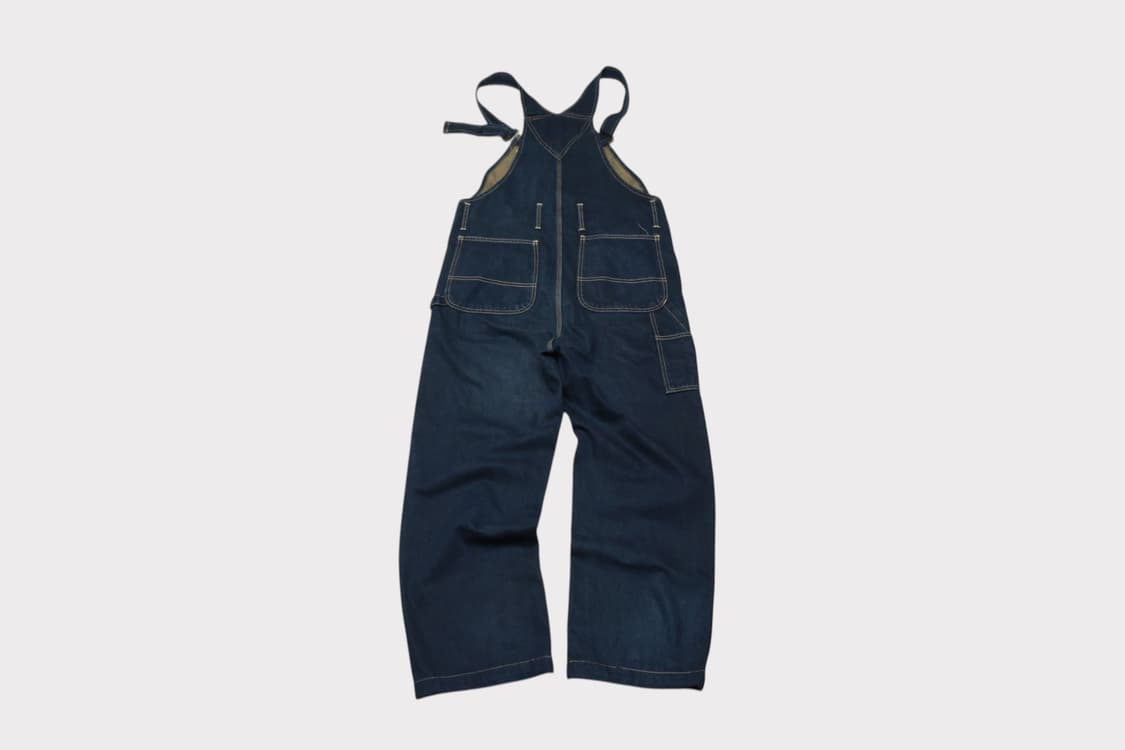 [M] 블루웨이 재팬 데님 오버롤 멜빵바지 상품이미지5