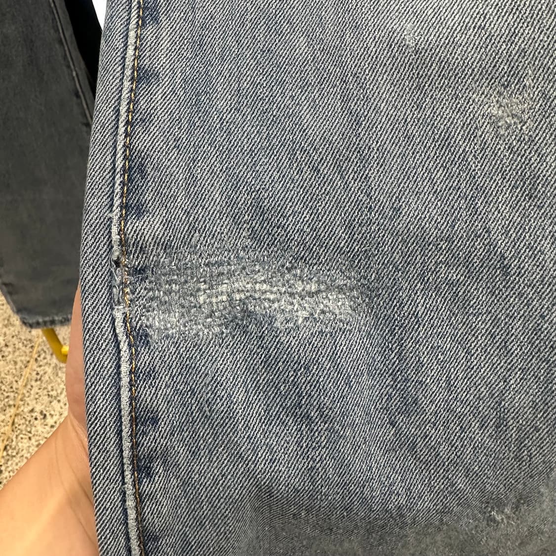 10‘s 리바이스 517 연청 디스트로이드 상품이미지5