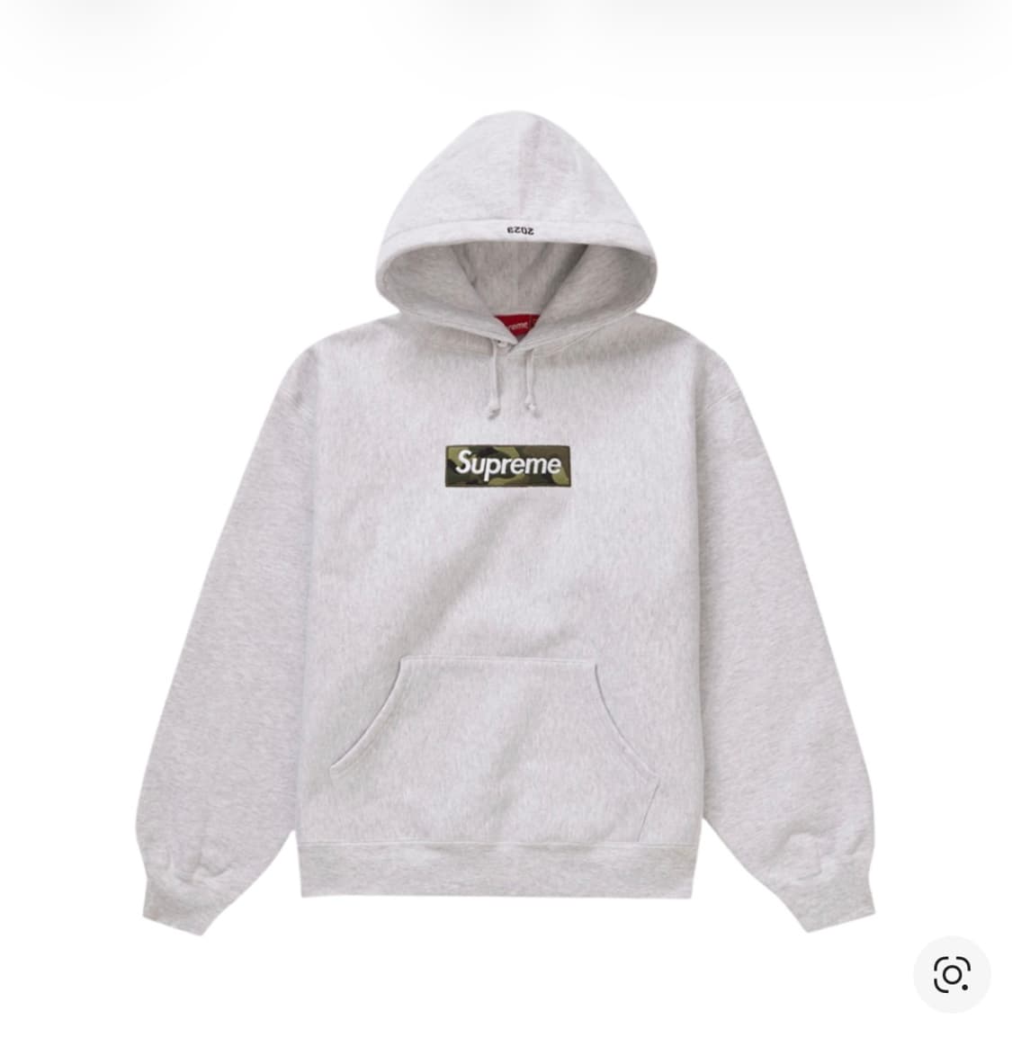 XL슈프림 23fw 박스로고 후드 애쉬그레이 상품이미지1