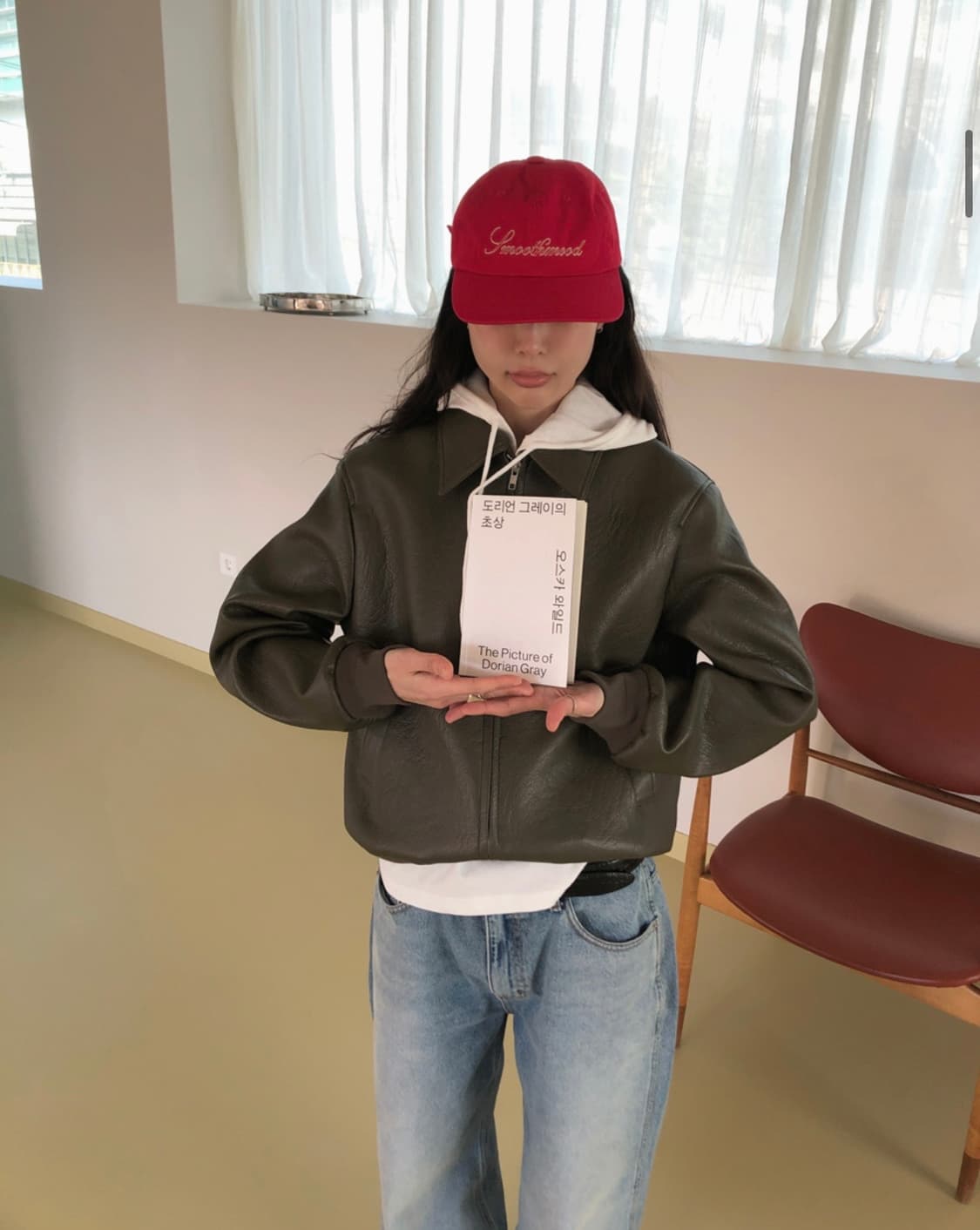 메이비베이비 레더자켓 (정가:139,000) 상품이미지3