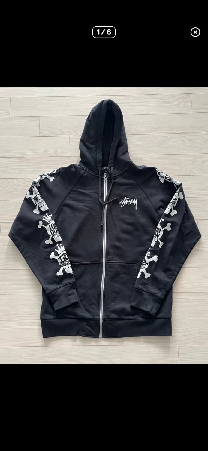 올드 스투시 후드집업 상품이미지1