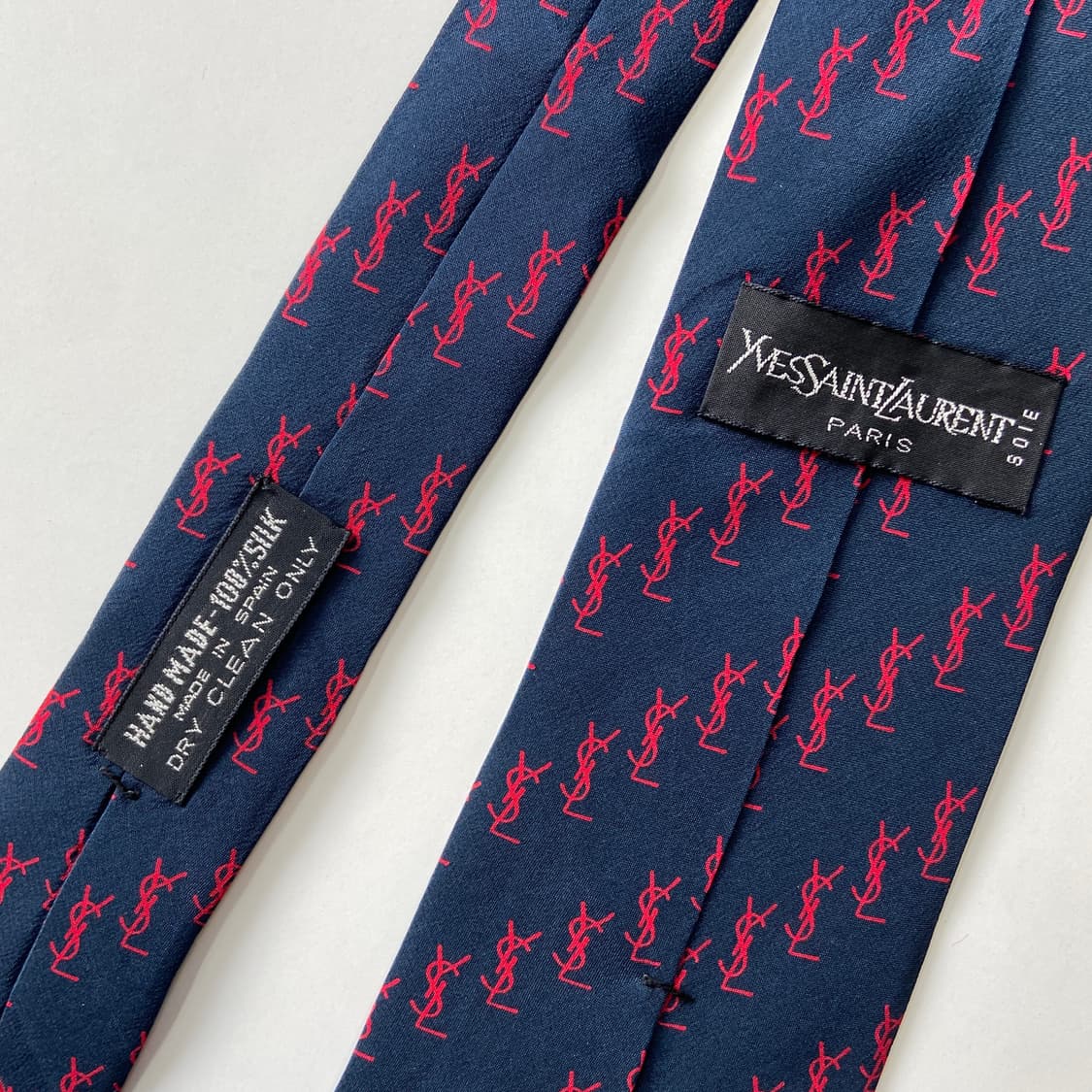 YSL 입생로랑  명품 정품 모노그램 넥타이 7.8cm 상품이미지5