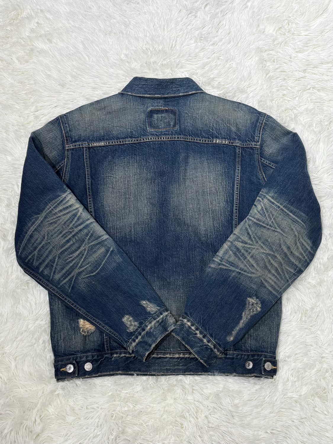 리바이스 데님 워싱 청자켓 상품이미지5