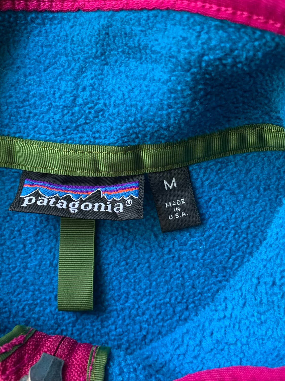 🇺🇸(M)90s 파타고니아 빈티지 신칠라 M 레어컬러 상품이미지3