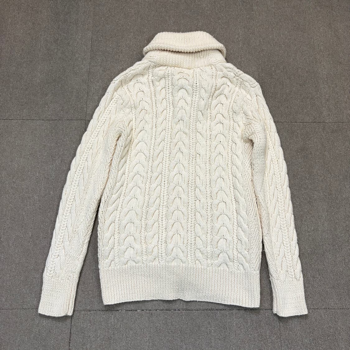 polo 랄프로렌 폴로 핸드니트 숄카라 케이블 코튼니트 가디건  상품이미지5