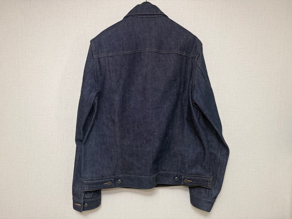 [L] apc아페쎄  veste 생지 인디고 데님 자켓 상품이미지3