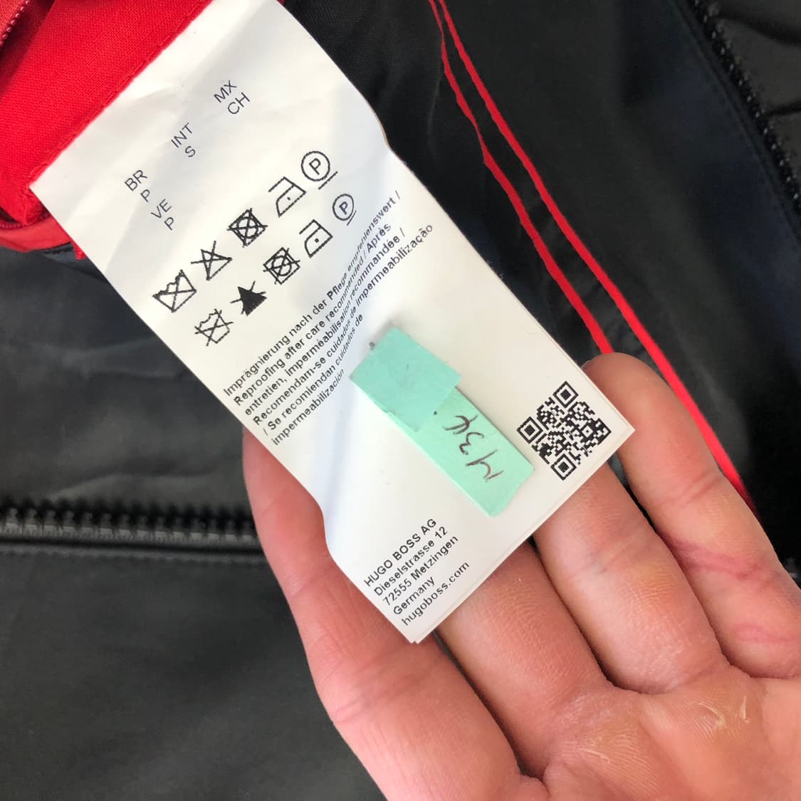 휴고보스 크롭 자켓 상품이미지7