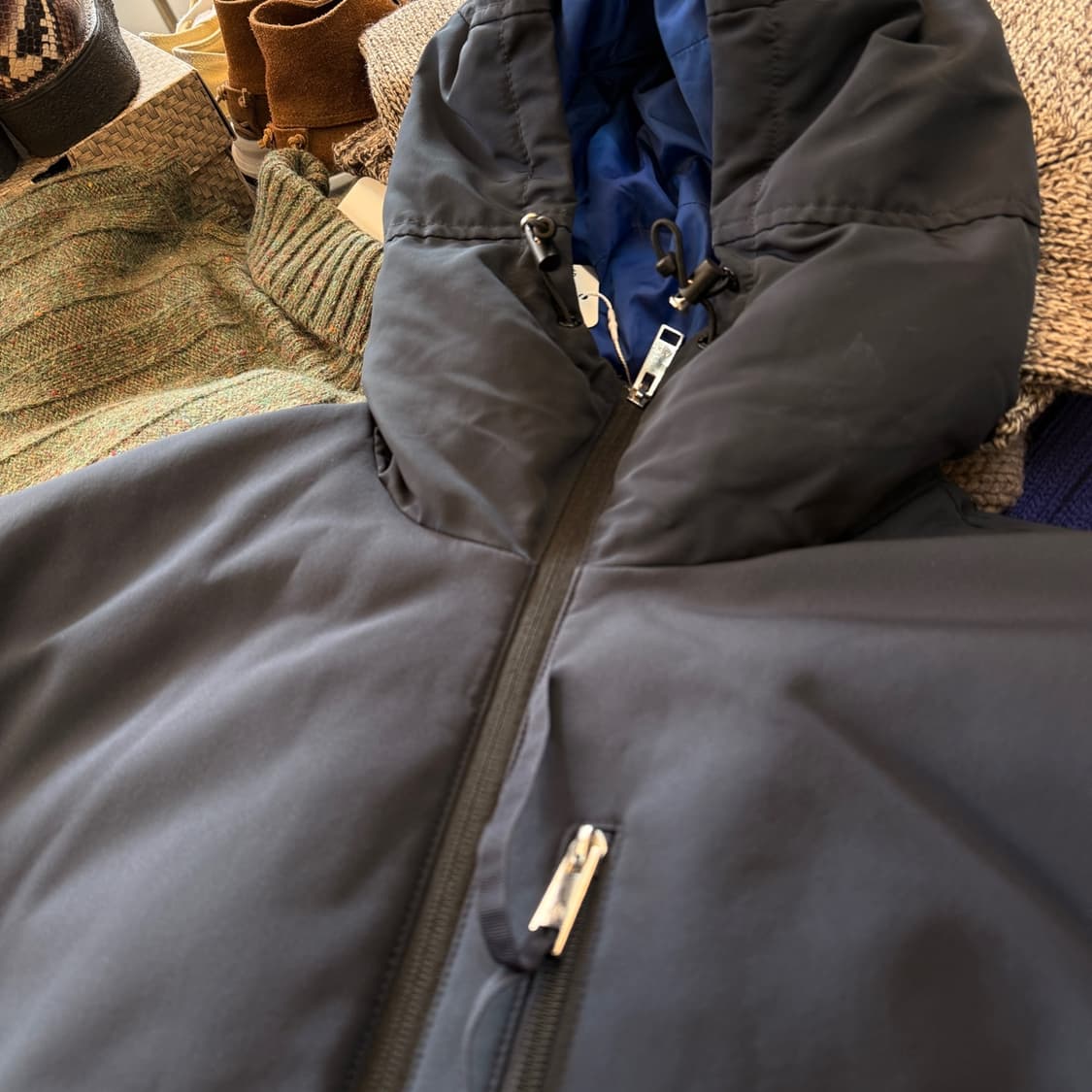 아르마니 익스체인지 후드 패딩 자켓 L XL 상품이미지5