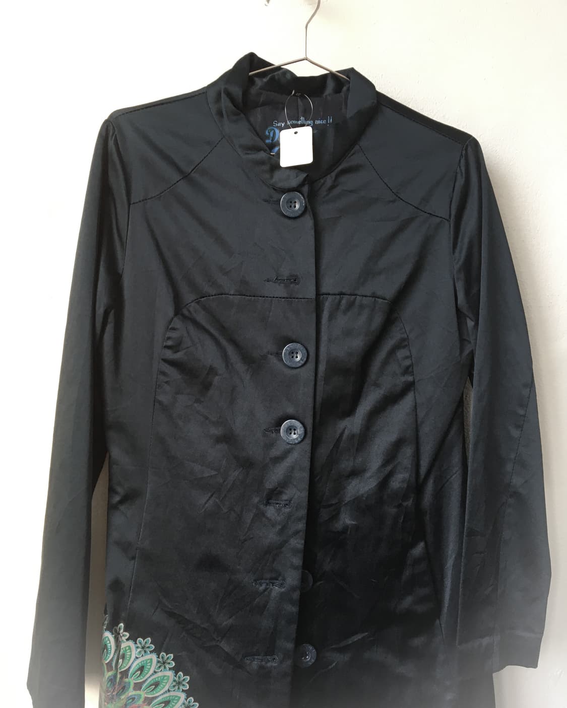 Desigual printing glossy coat 상품이미지4