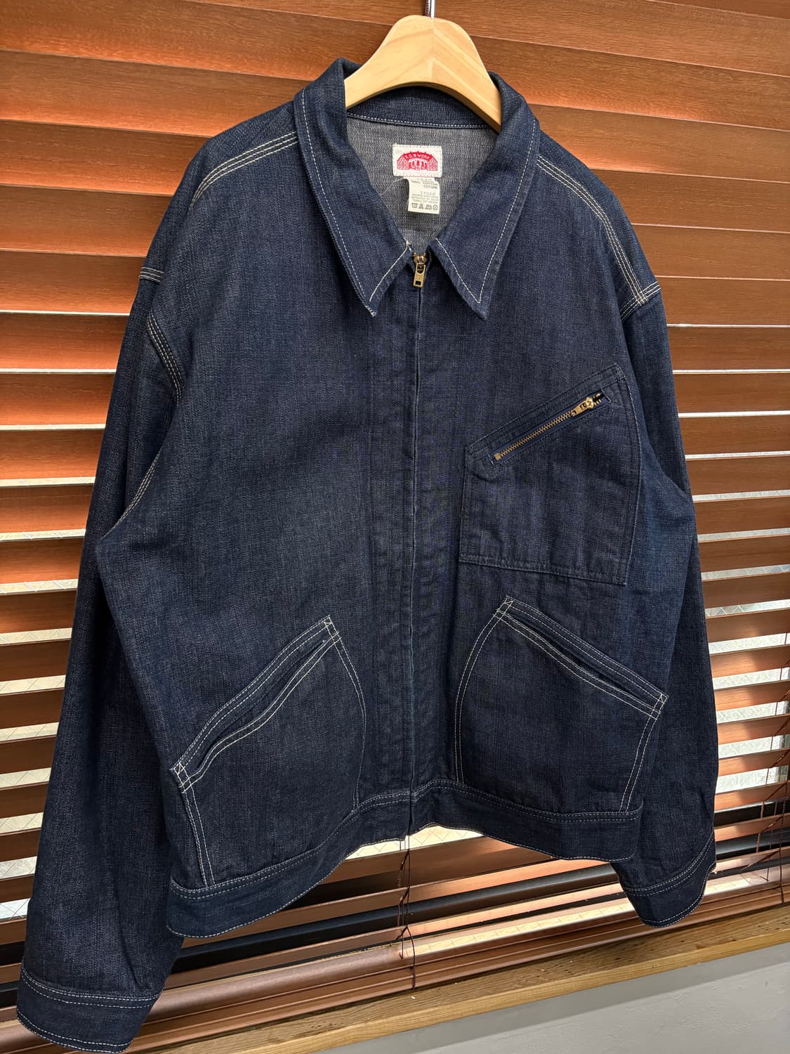 JAPAN FOB WORK 트러커 데님 자켓 상품이미지3