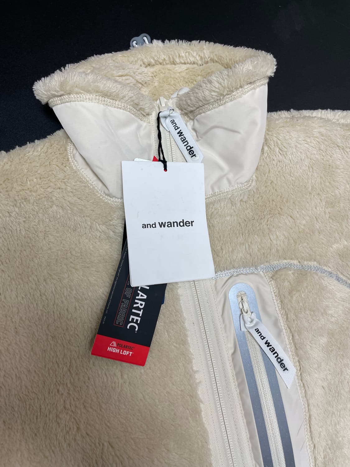 앤드원더 하이로프트 플리스 후리스 자켓 XL 새상품 상품이미지4