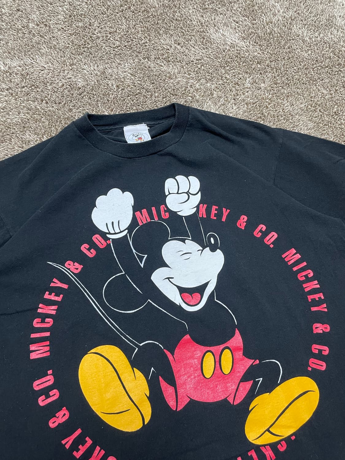 90s 빈티지 미키 티셔츠 mickey tee 상품이미지3
