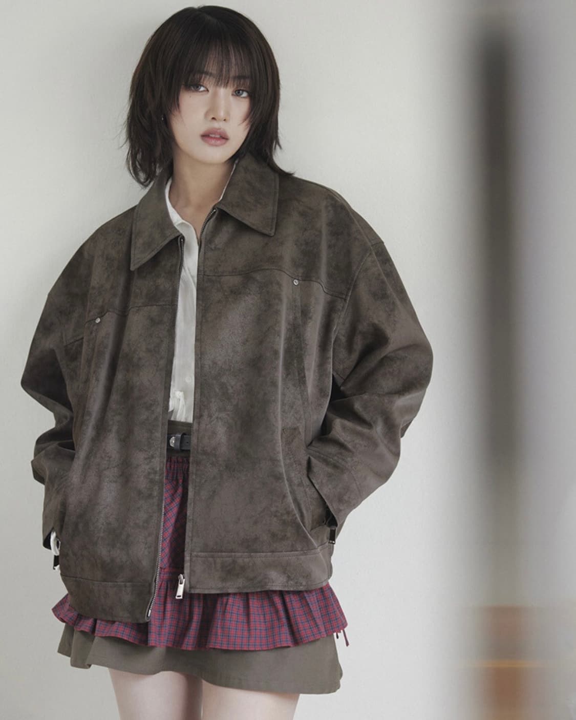 RAIVE 레이브 스웨이드 재킷 상품이미지1