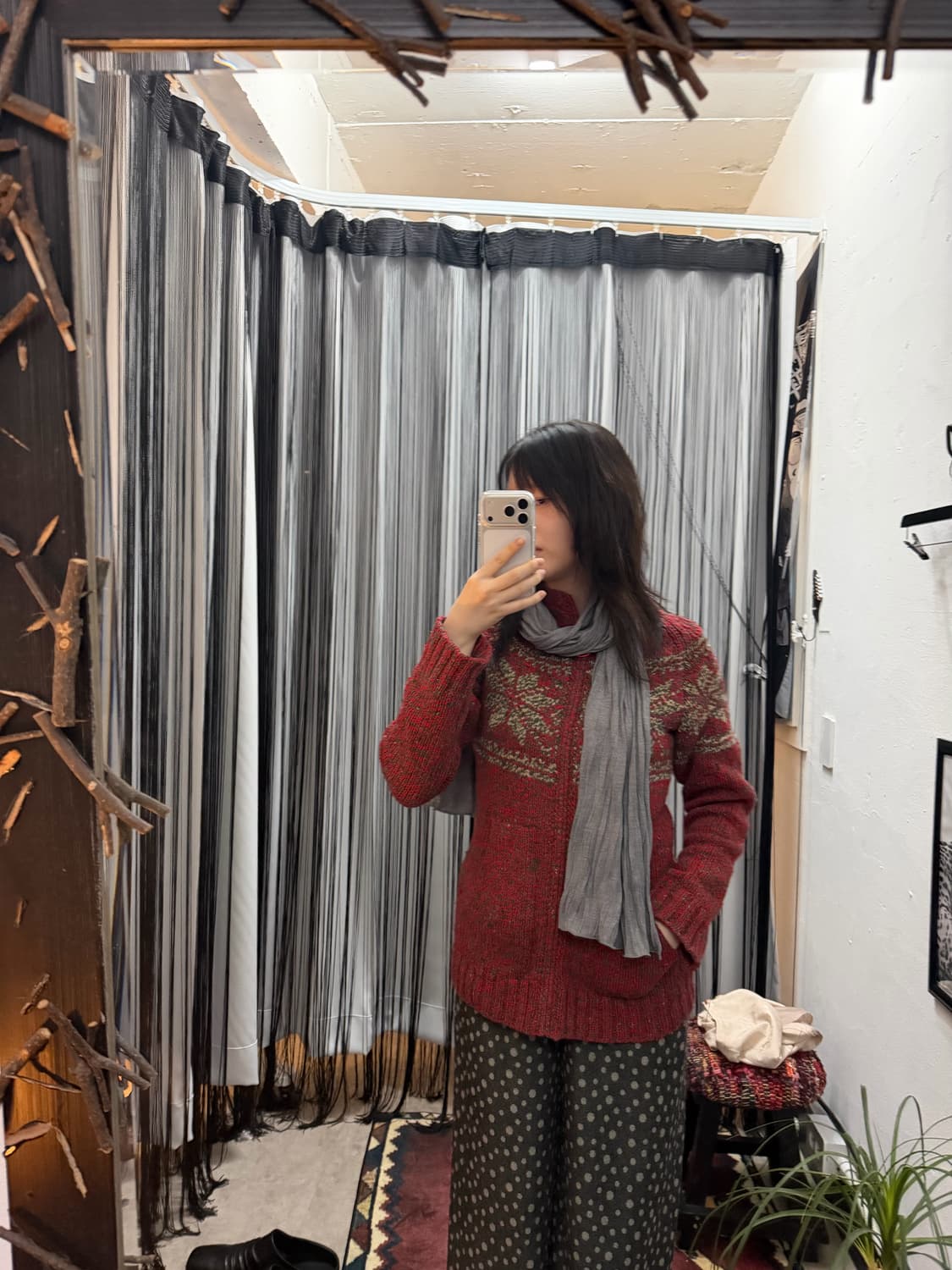 히스테릭 글래머 집업 니트 상품이미지3