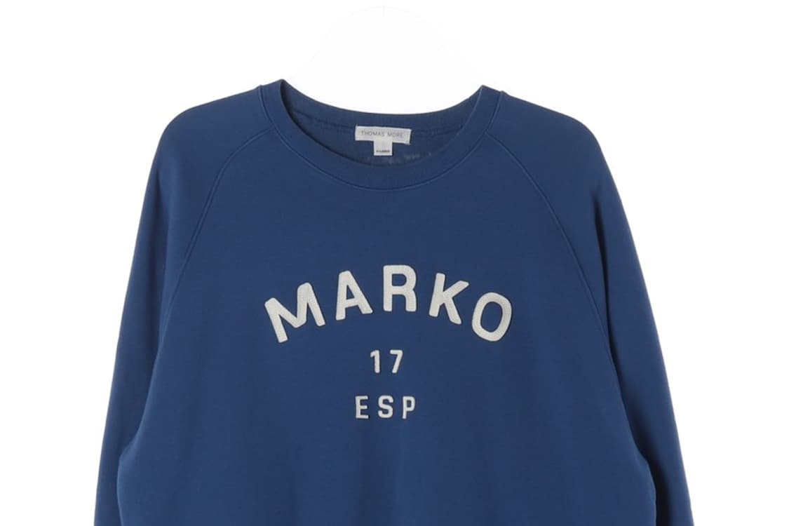 토마스모어 MARKO 로고 맨투맨 XL 상품이미지3