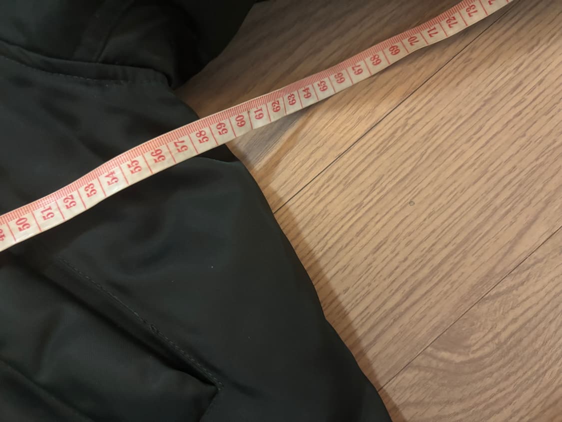 상태최상 쥬시쥬디 라쿤퍼 덕다운 야상n3b 롱패딩 여 프리  갸루 상품이미지10