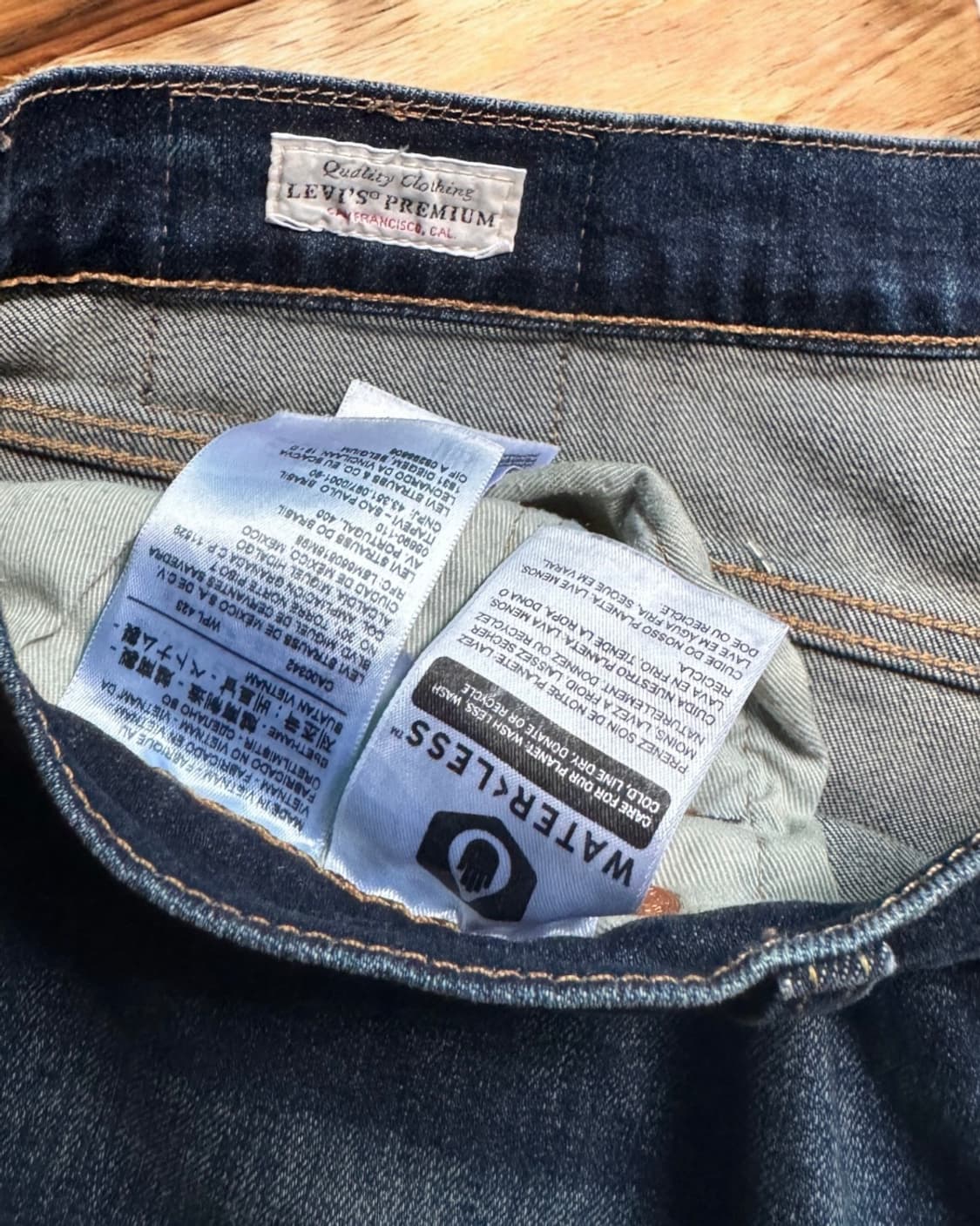 리바이스 프리미엄 라인 502 데님 팬츠 상품이미지5